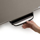 264 sq. in. Black Ceramic Electric Griddle with Temperature Sensor