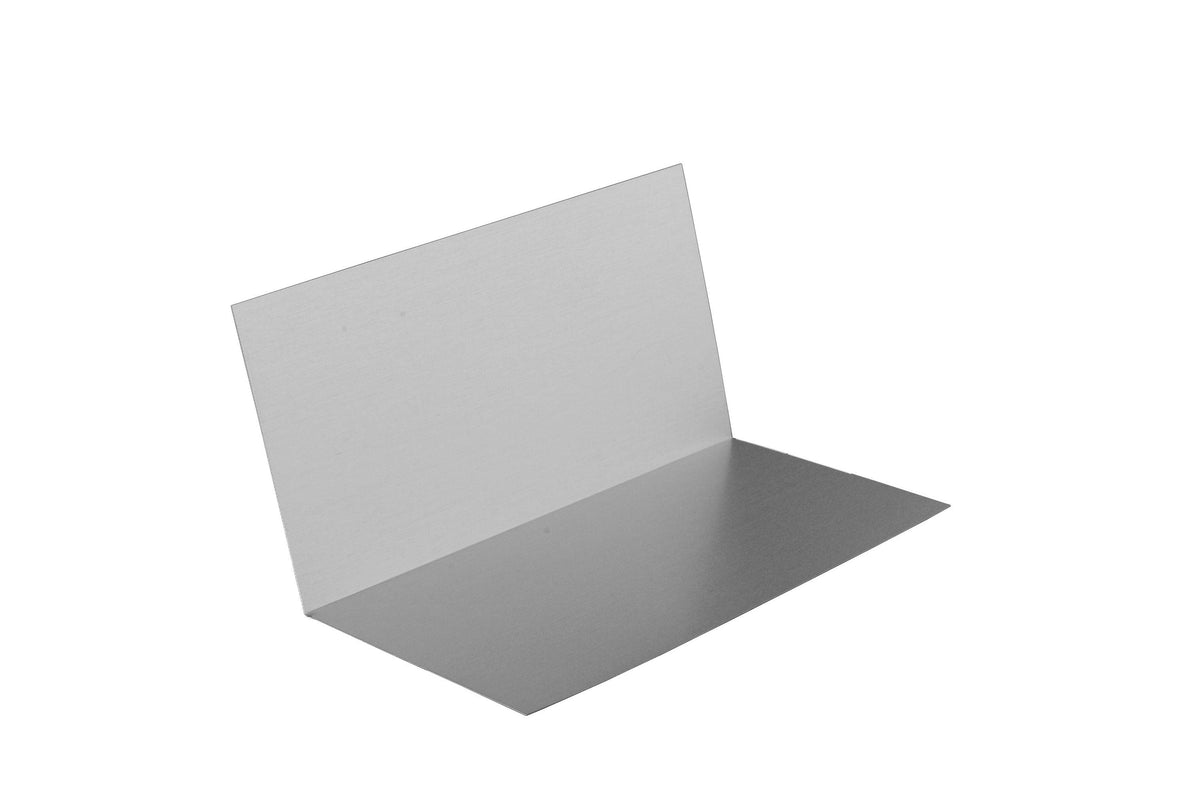 Amerimax 4-in x 8-in Silver Aluminum Step Flashing, 29-Gauge