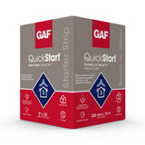 GAF QuickStart Peel & Stick Black Starter Roof Shingles Roll, 9 in. x 33 ft (33 lin. ft per Bundle)