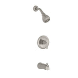 Constructor Single-Handle 1-Spray Tub and Shower Faucet in Bronze (Valve Included) - Super Arbor