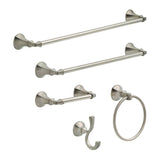 Delta Ashlyn 24-in Brilliance Stainless Steel Wall Mount Single Towel Bar