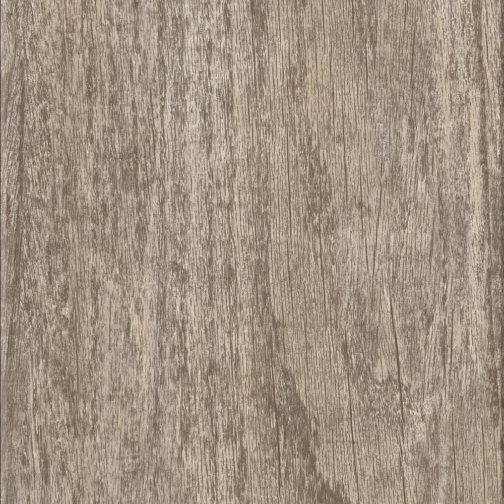 Congoleum DuraStone Prairie Wood Wind Swept Vinyl Tile Sample, 12 x 8 in, 4-mil Wear Layer