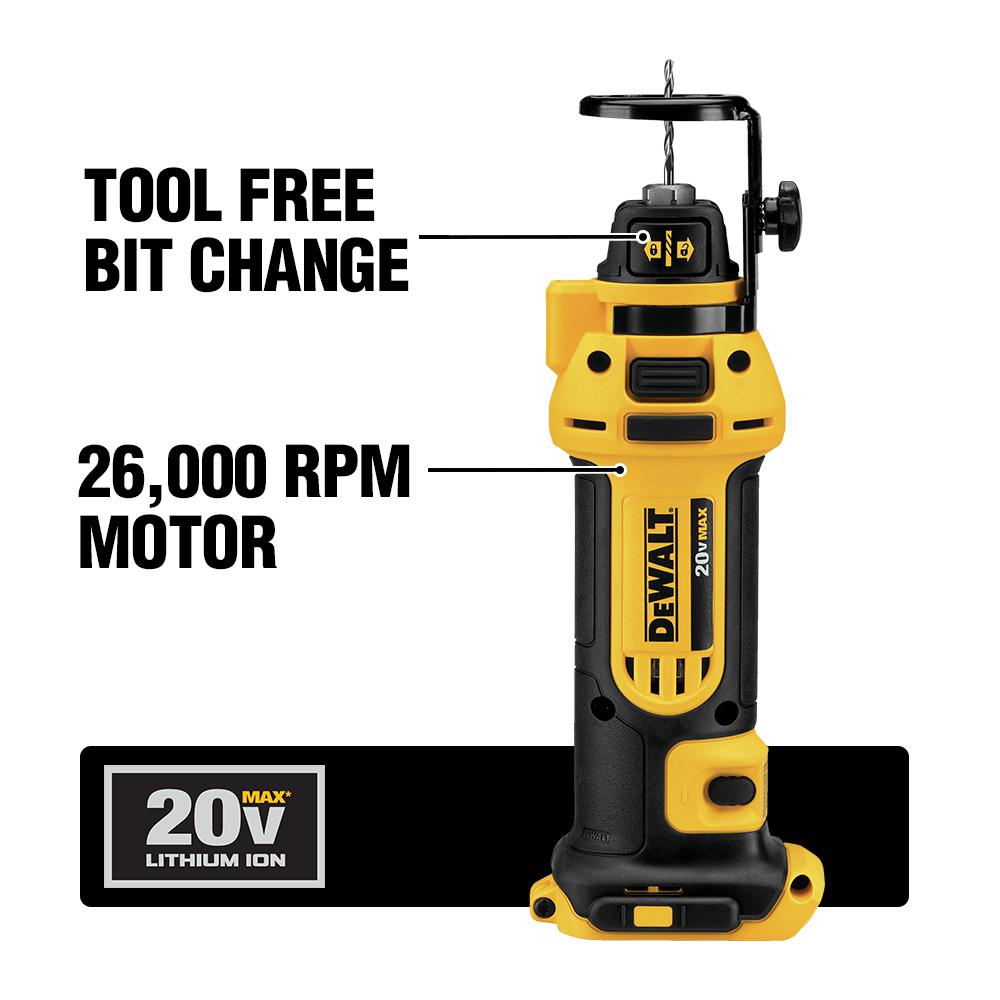 20-Volt MAX Lithium-Ion Cordless Drywall Cut-Out Tool (Tool-Only)