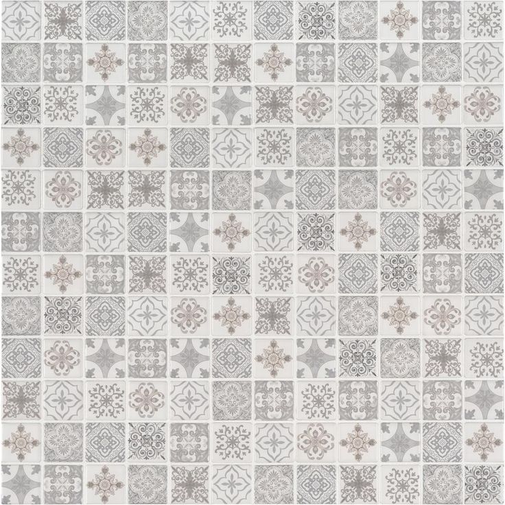 MSI Paloma Encaustic 8 in. x 8 in. Matte Porcelain Floor and Wall Tile (5.33 sq. ft. /case)