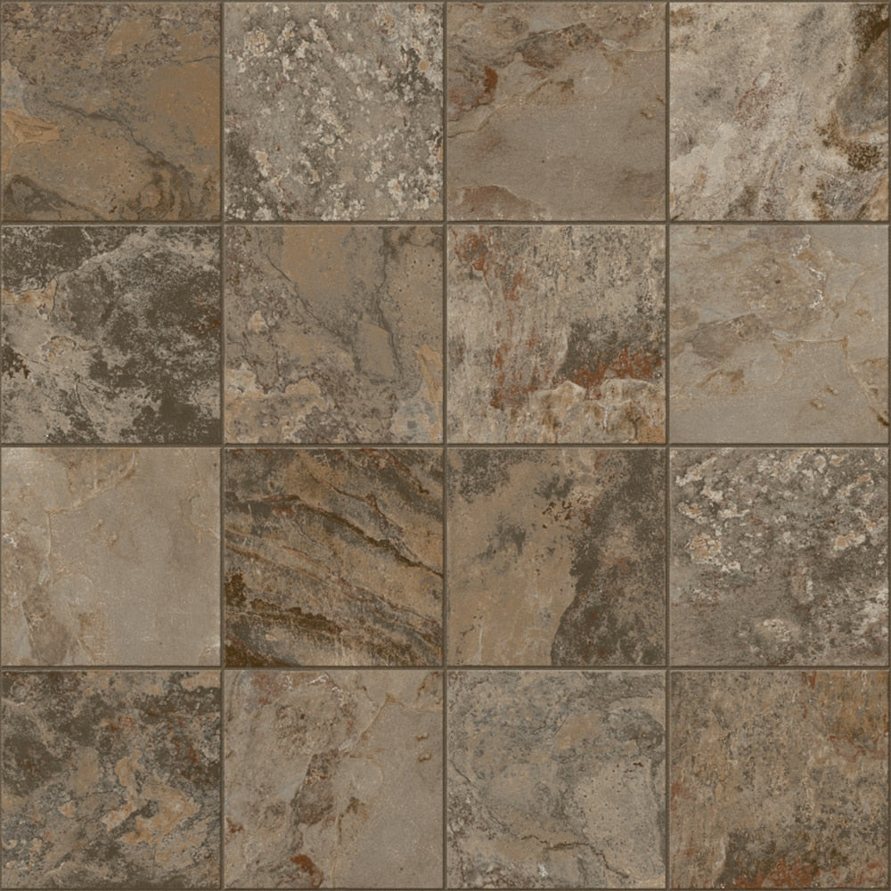 Congoleum ArmorCore UR Canyon View 12-ft W Cut-to-Length Adobe Shadow Stone Look Low-Gloss Finish Sheet Vinyl