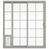 JELD-WEN 72-in x 80-in Vinyl Sliding, Left-hand sliding – product-only view