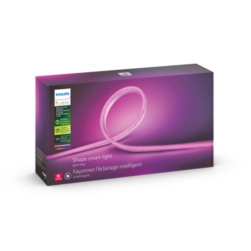 Philips Hue White and Color Ambiance Outdoor LED Dimmable Smart Wireless Light Strip, 2M (197 in)