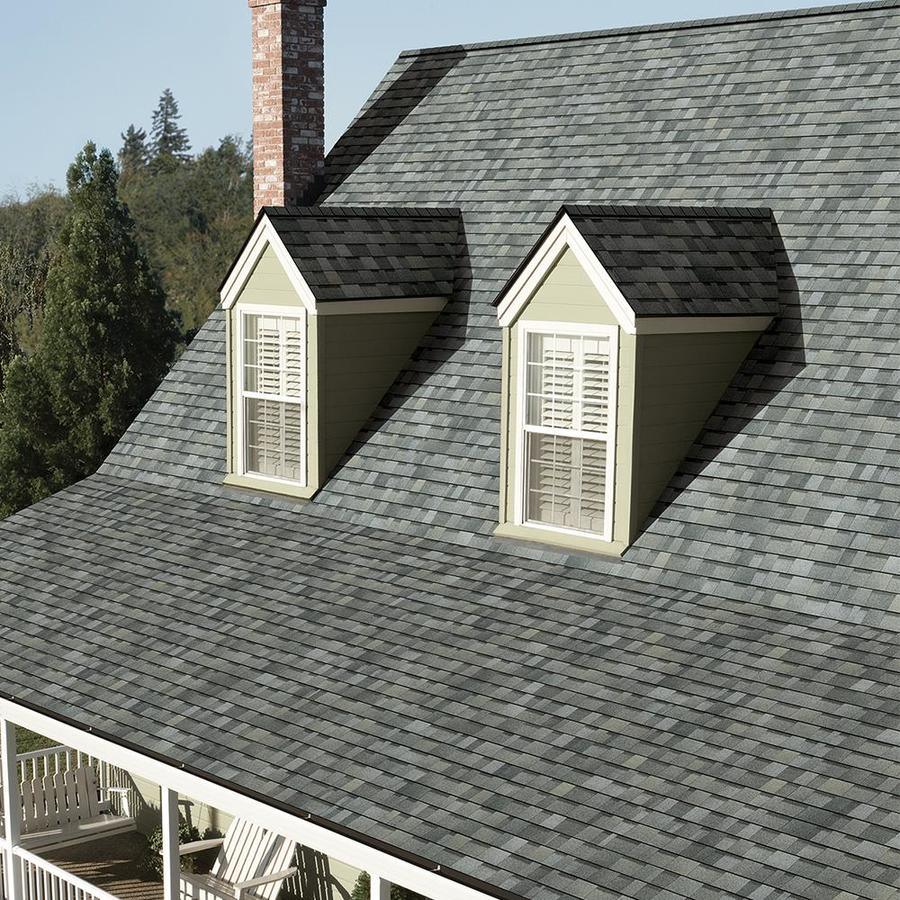 Owens Corning Duration Premium 24.6-sq ft Frosted Oak Laminated Architectural Roof Shingles - Super Arbor