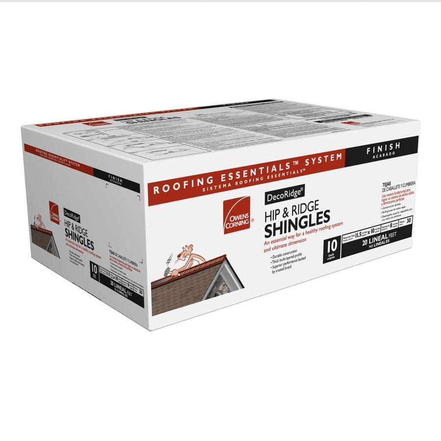 Owens Corning DecoRidge 20-lin ft Sedona Canyon Hip and Ridge Roof Shingles - Super Arbor