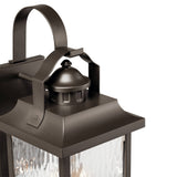 Kichler Linford 22.25-in H Olde Bronze Candelabra Base (E-12) Outdoor Wall Light