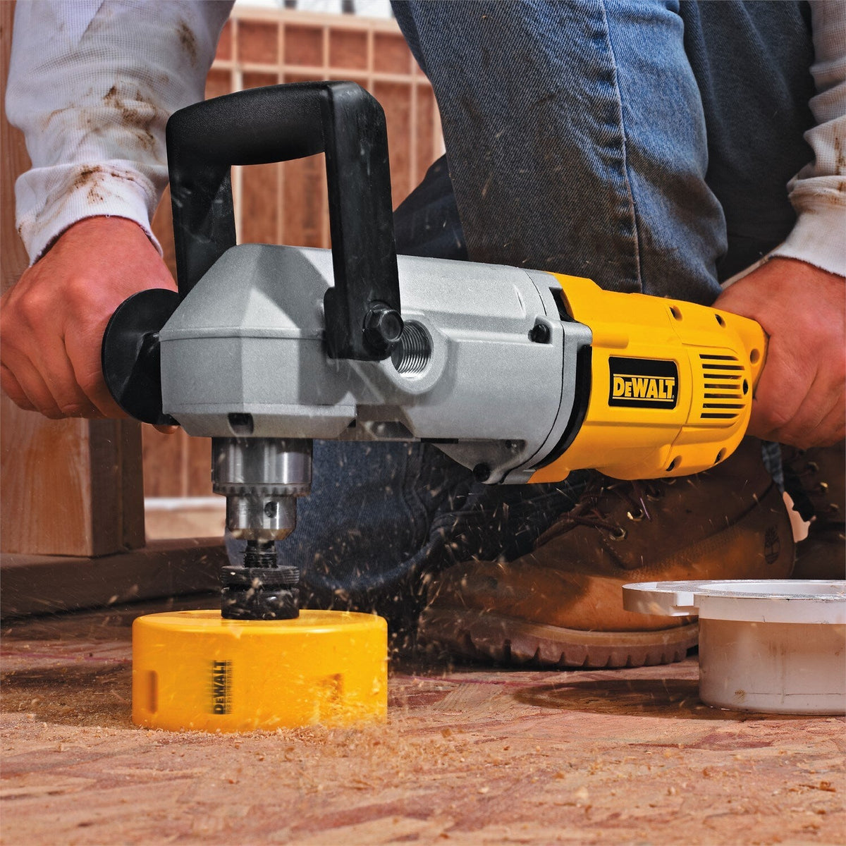 DEWALT 11.5-Amp 1/2-in Keyed Corded Drill, DW124