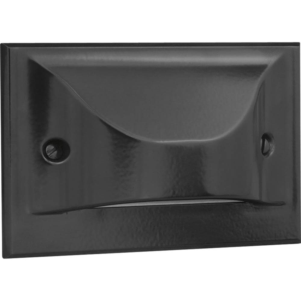 Progress Lighting 4-Watt Black Hardwired LED Step Light