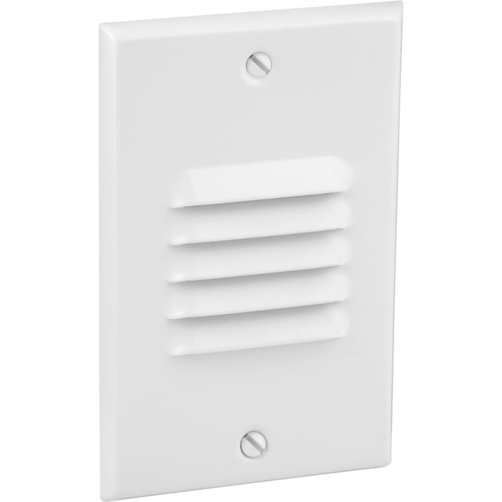 Progress Lighting 4-Watt White Hardwired LED Step Light, 3000K, 100 Lumens