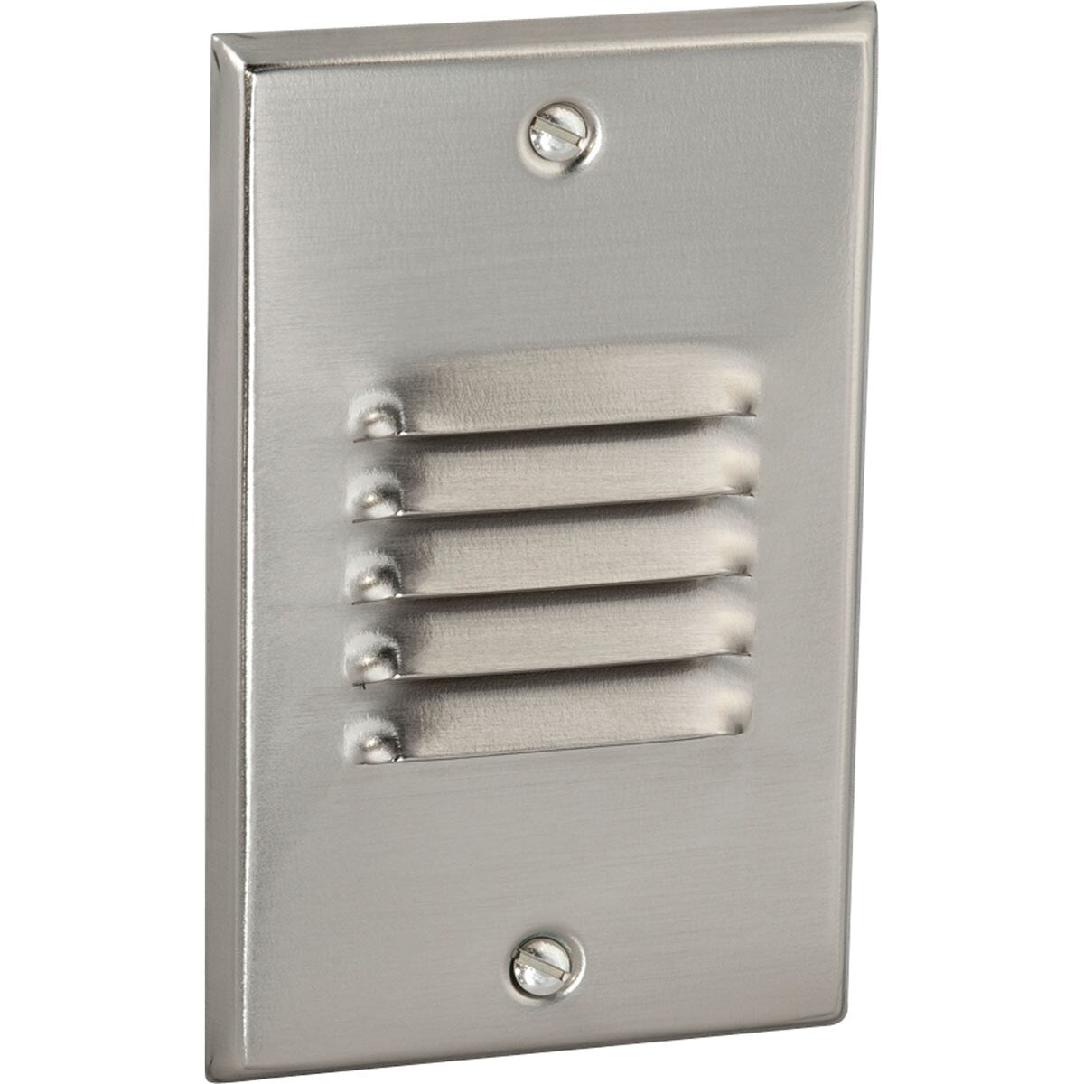 Progress Lighting 4.5-Watt Brushed Nickel Hardwired LED Step Light, 108 Lumens, 3000K
