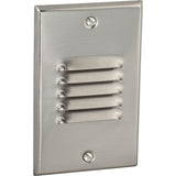 Progress Lighting 4.5-Watt Brushed Nickel Hardwired LED Step Light, 108 Lumens, 3000K