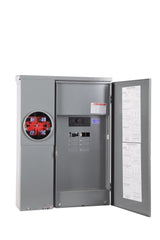 Square D Homeline Ring Type Overhead/Underground 200-Amp 8-space load center - front view