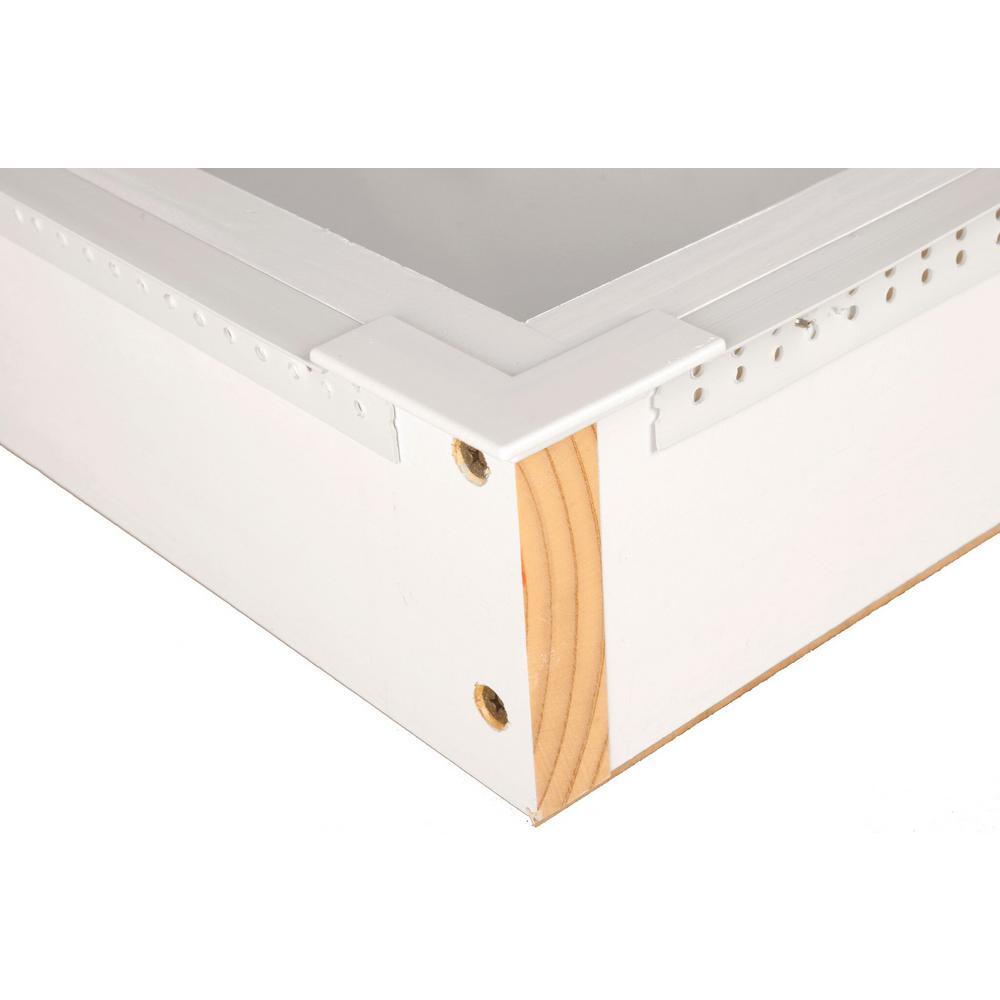 Silverton 14 in. x 28 in. x 4 in. Recessed Medicine Cabinet in White - Super Arbor