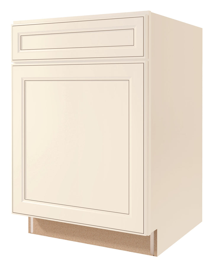 Diamond NOW Caspian 21-in W x 35-in H x 23.75-in D TrueColor Toasted Antique Door and Drawer Base Stock Cabinet
