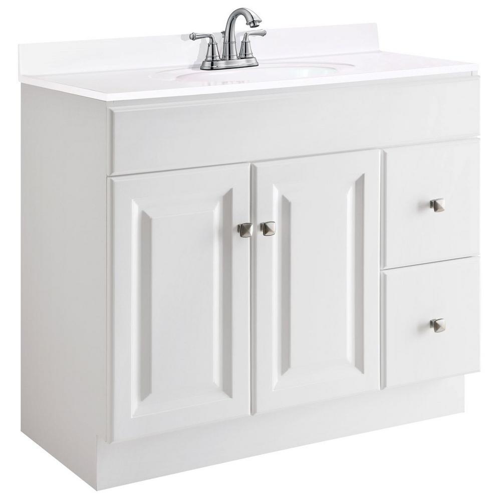 Wyndham 48 in. W x 21 in. D Ready to Assemble Bath Vanity Cabinet Only in Espresso