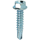 #14 x 1-1/2 in. External Hex Drive Washer Head Self-Drilling Screws (50-Pack)