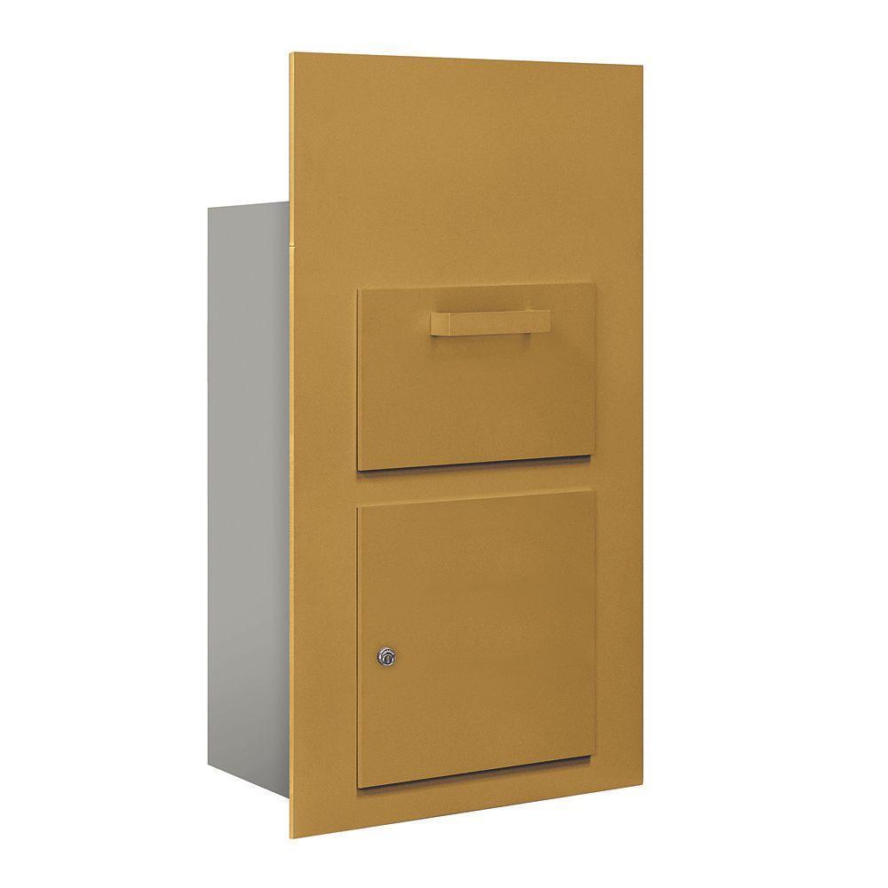 3600 Series Collection Unit Bronze USPS Front Loading for 6 Door High 4B Plus Mailbox Units - Super Arbor