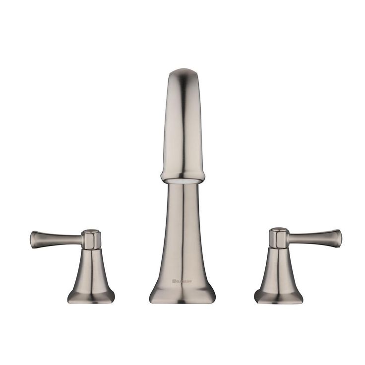 Stillmore 2-Handle Deck-Mount Roman Tub Faucet in Brushed Nickel