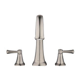 Stillmore 2-Handle Deck-Mount Roman Tub Faucet in Brushed Nickel