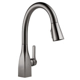 Mateo Single-Handle Pull-Down Sprayer Kitchen Faucet with ShieldSpray Technology in Arctic Stainless - Super Arbor