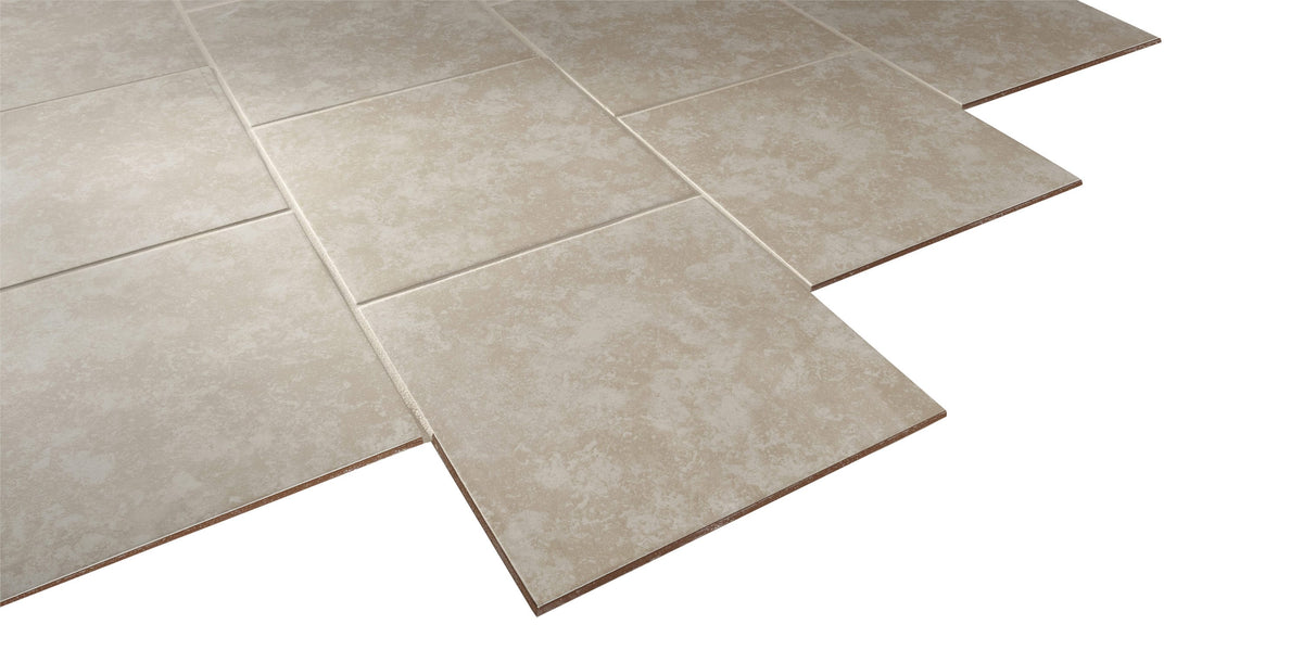 Project Source DEVANNA Beige 13-in x 13-in Glazed Ceramic Floor Tile