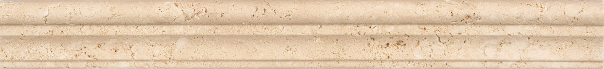 Satori Chiaro Natural Stone Travertine Chair Rail Tile (1-1/2-in x 12-in)