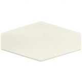 Midland Hexagon Vanilla 4 in. x 8 in. Glazed Ceramic Tile Sample