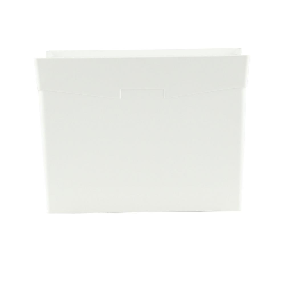 Utilatub 20 in. x 24 in. Structural Thermoplastic Wall-Mount Utility Tub in White - Super Arbor