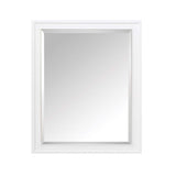 Avanity Madison 28-in x 36-in Surface Mount White Mirrored Soft Close Medicine Cabinet