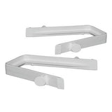 Freedom Ready-to-Assemble 3.75-in White Vinyl Rail Clip For Vinyl Fence 2-Pack