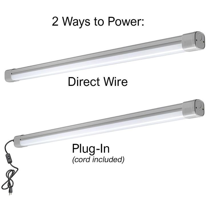 4 ft. Vapor Tight Water Tight Strip Light Plug-in Direct Wire Integrated LED Wraparound Light 3600 Lumens 4000K