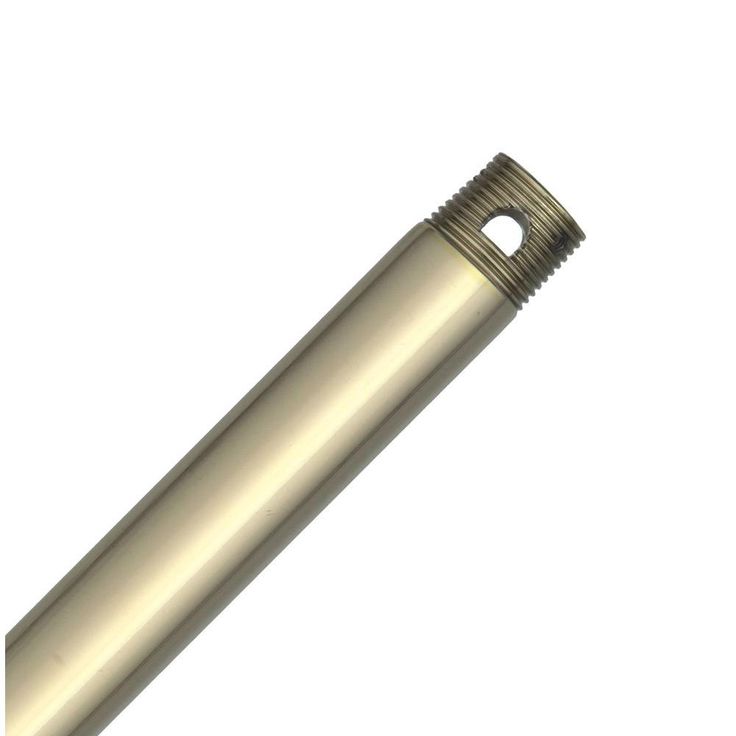 18 in. Bright Brass Extension Downrod for 10 ft. or 11 ft. ceilings