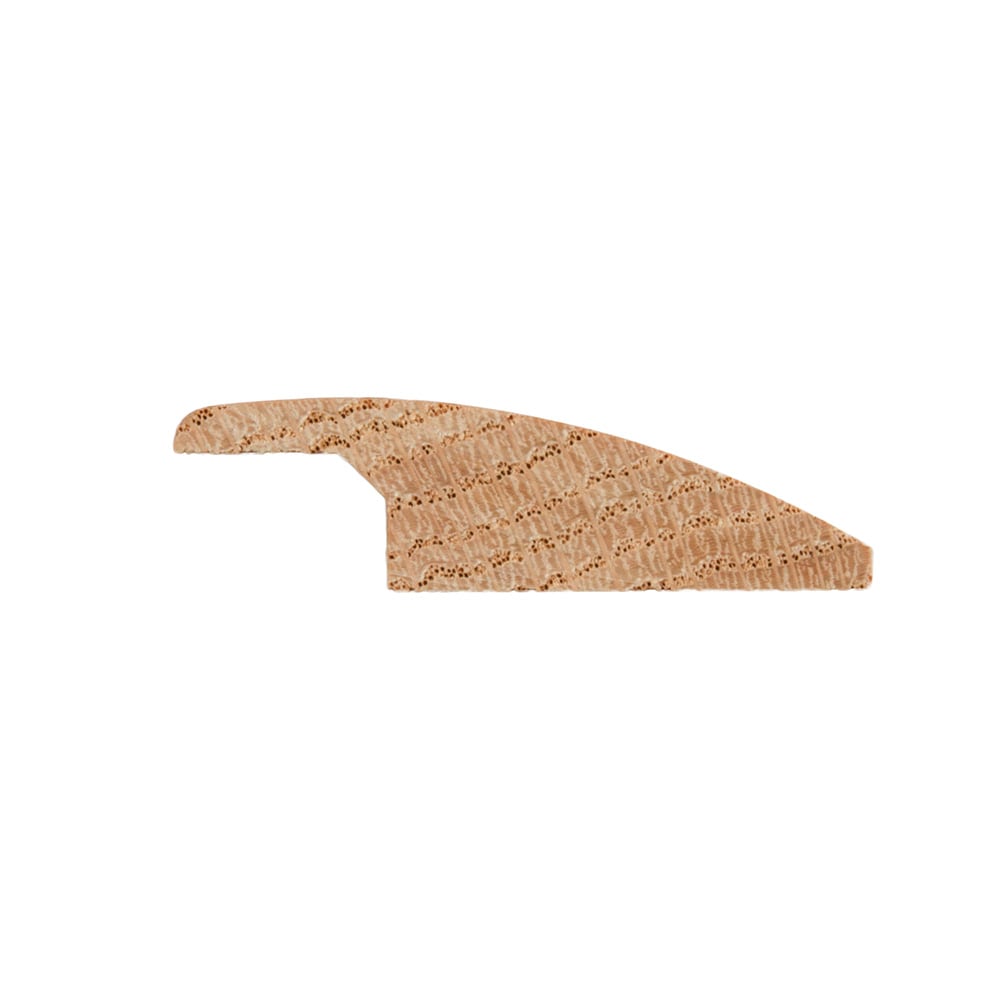 Flexco Oak 0.56-in T x 2-in W x 78-in L Solid Wood Reducer
