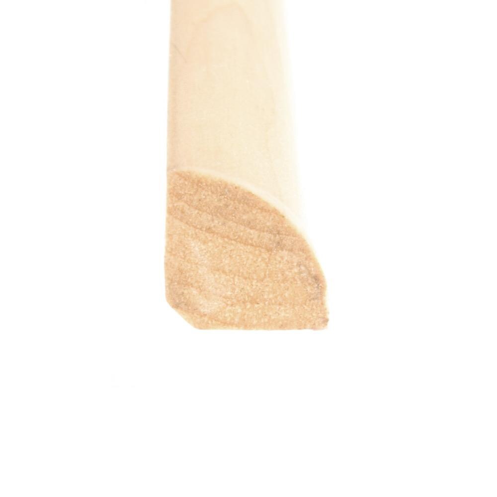 Flexco 0.75-in x 78-in Country Natural Solid Wood Floor Quarter Round
