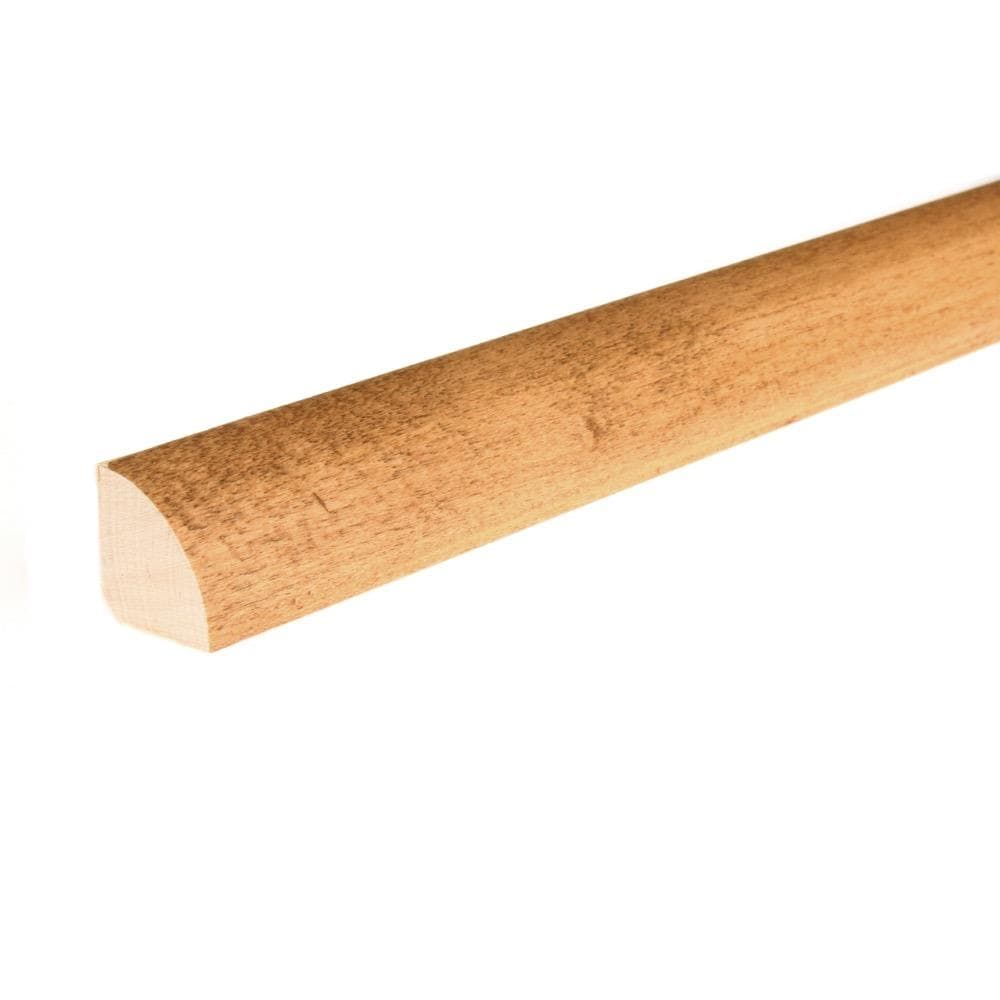 Flexco Vanilla 0.75-in T x 0.75-in W x 78-in L Solid Wood Quarter Round