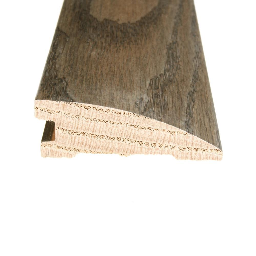 Flexco Silver 0.75-in T x 2.25-in W x 78-in L Solid Wood Reducer