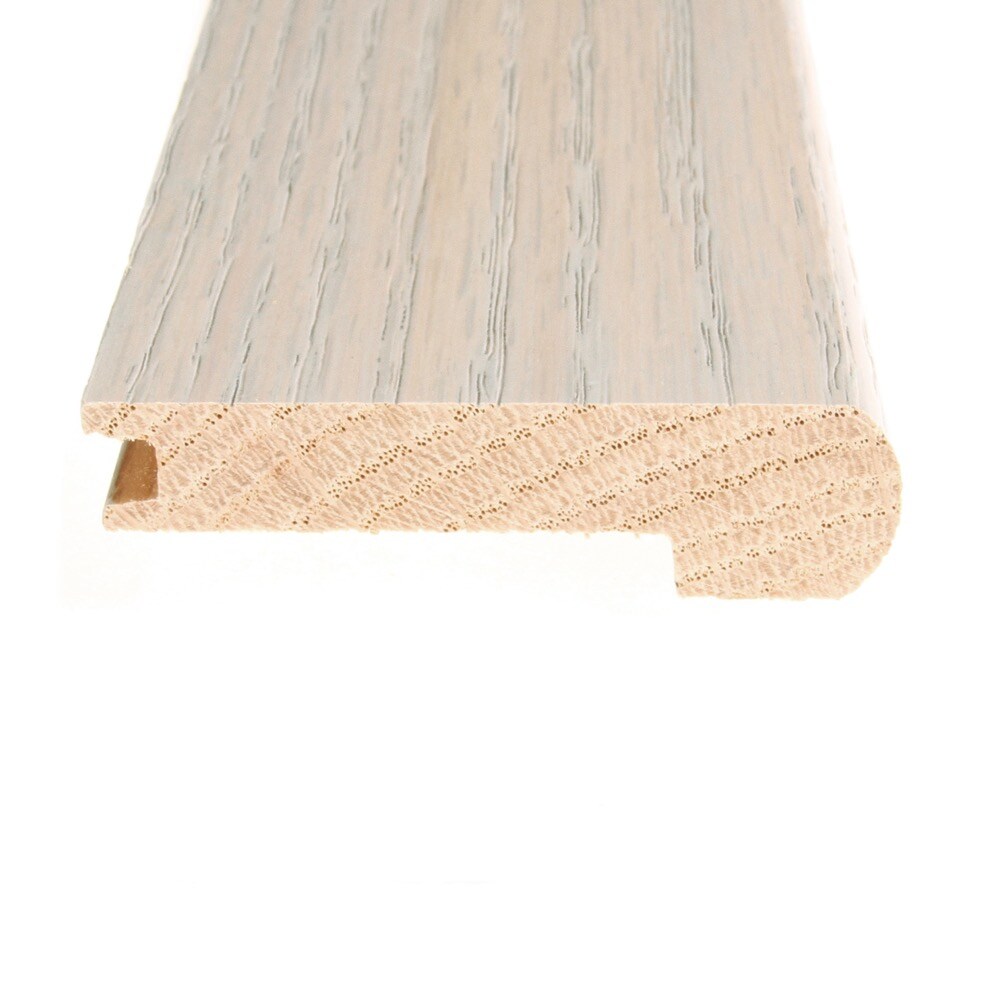 Flexco Solid Wood Stair Nose 2.75-in x 78-in Creekside Prefinished Oak Stair Nosing