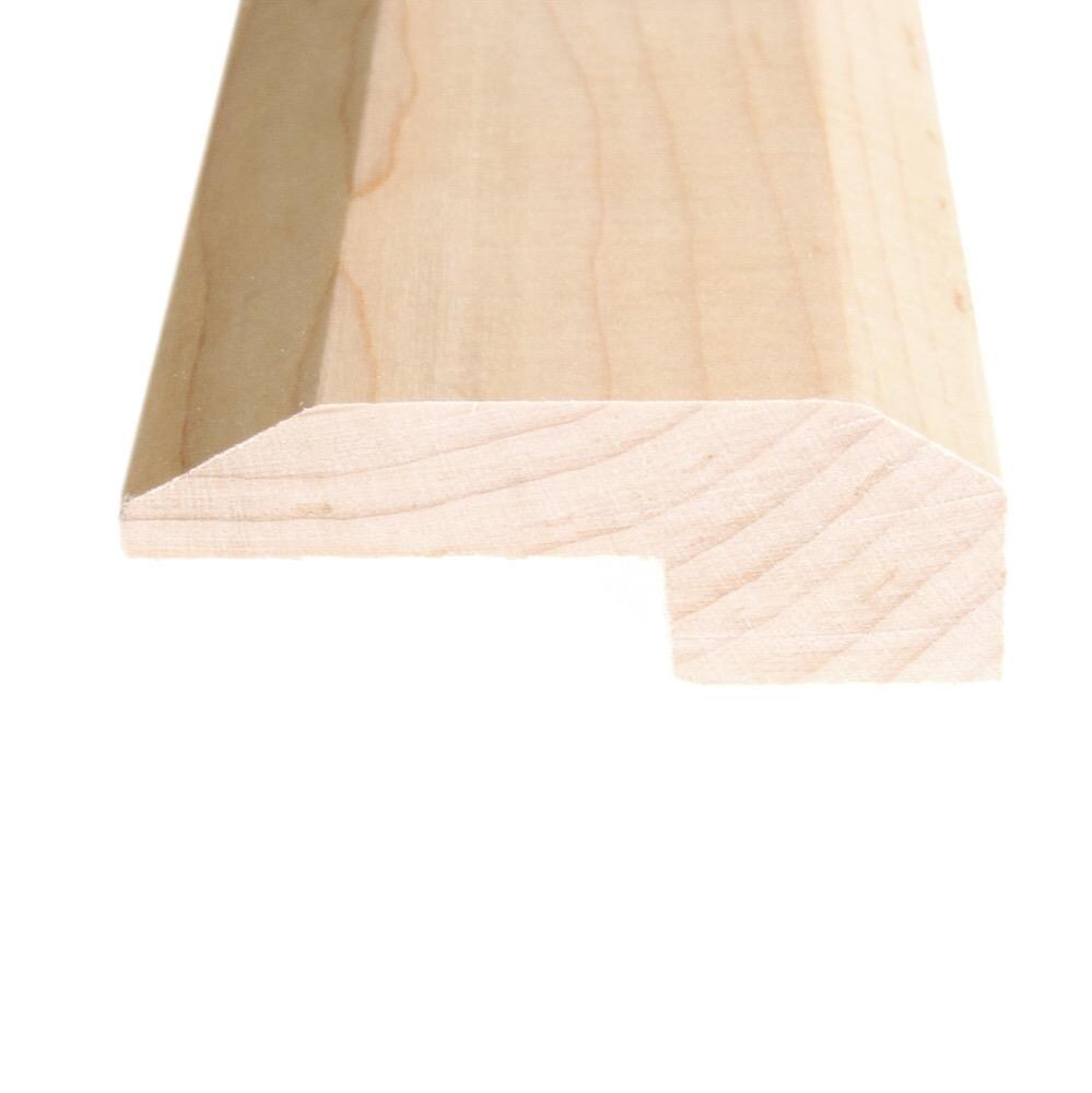 Flexco Country Natural 0.688-in T x 2-in W x 78-in L Solid Wood Threshold