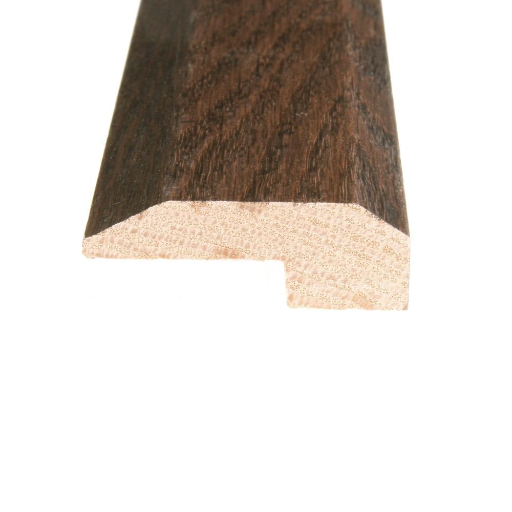 Flexco Mocha Java 0.688-in T x 2-in W x 78-in L Solid Wood Threshold