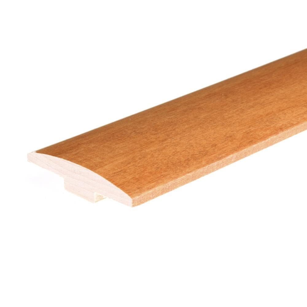 Flexco Cinnamon 0.46-in T x 2-in W x 78-in L Solid Wood T-moulding