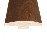 Flexco Truffle 0.46-in T x 2-in W x 78-in L Solid Wood Floor T-moulding