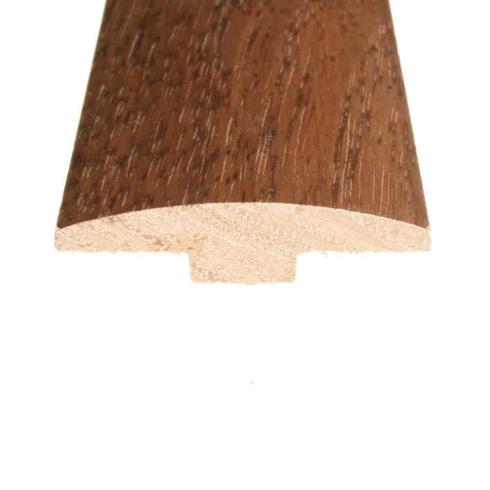 Flexco Toffee 0.46-in T x 2-in W x 78-in L Solid Wood Floor T-moulding