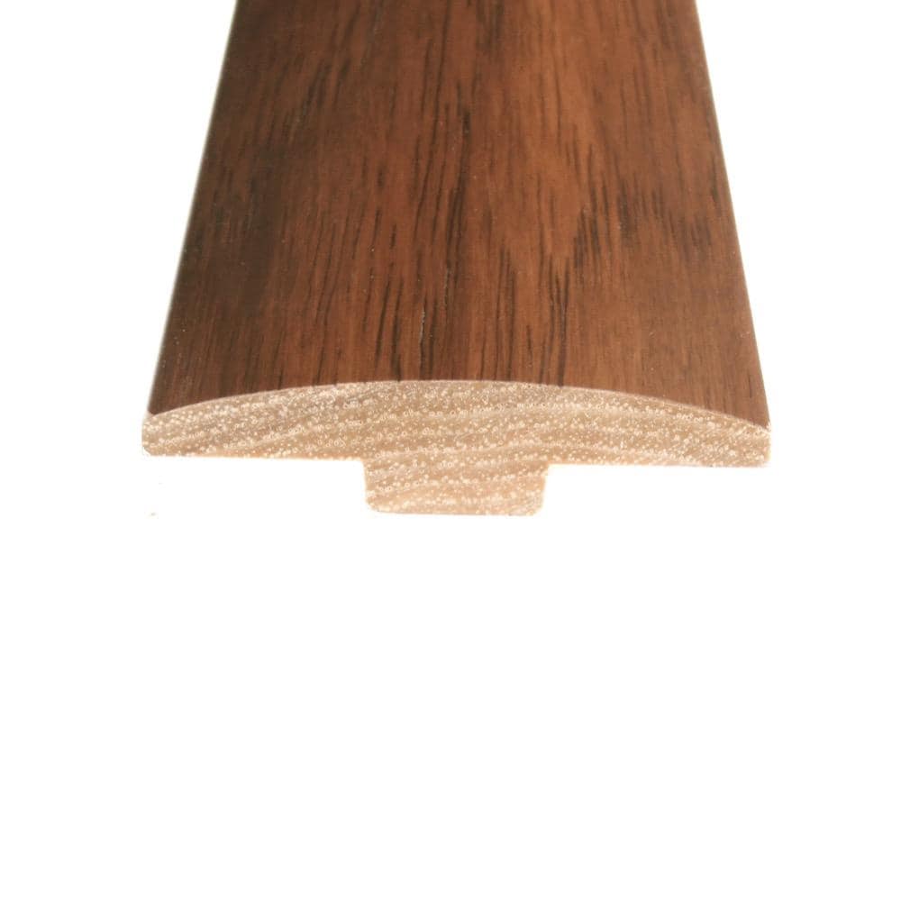 Flexco 2-in x 78-in Molasses Solid Hickory Wood Floor T-Moulding