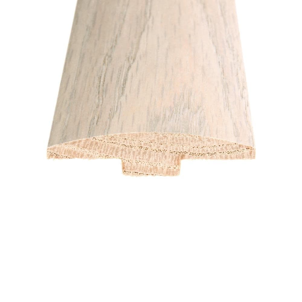 Flexco Frost 0.46-in T x 2-in W x 78-in L Solid Wood T-moulding