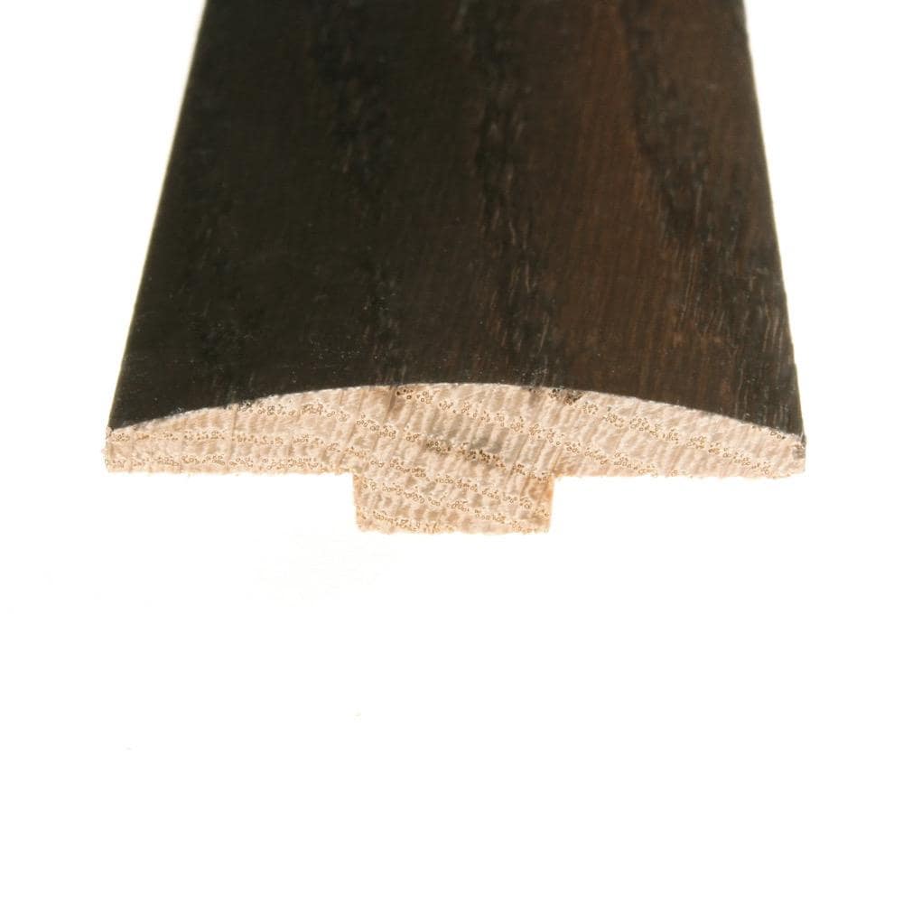 Flexco Barrel 0.46-in T x 2-in W x 78-in L Solid Wood T-moulding