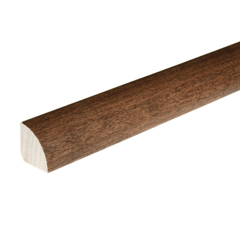 Flexco Java 0.75-in T x 0.75-in W x 78-in L Solid Wood Quarter Round